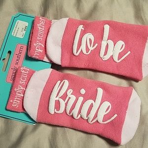 Simply Southern bride to be socks